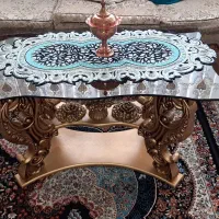 میز عسلی با دوتا جلو مبلی