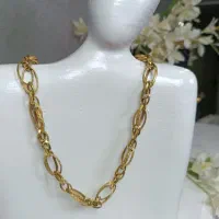 گردنبند طلا شنل وزن 15.350