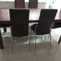 میز نهارخوری ۶نفره با شش صندلی