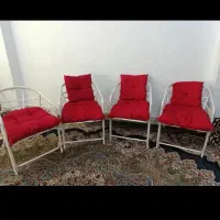 میز وصندلی فلزی