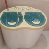 ماشین لباسشویی دو قلو دستی کهنه شور