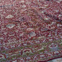 روفرشی ۹ متری قرمز کارکرده بزرگ و ضخیم