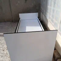 تخت خواب ام دی اف با تشک طبی