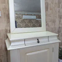 آینه کنسول چوبی|بوفه، ویترین، کنسول|مشهد, کوی المهدی|دیوار