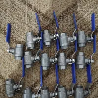 تعدادی ۶۲ عدد شیر گازی ولوازم پنج لایه