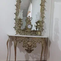 اینه شمدان برنج با ساعت و میز بفروش میرسد