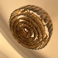 ۲عدد لوستر کریستالی