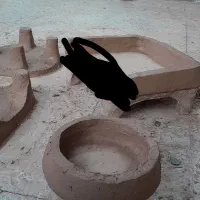 منقل کاه گلی شیبان