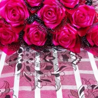 گل روبانی|گل مصنوعی|اهواز, نادری|دیوار