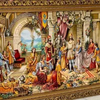 نخ و نقشه فرش و تابلو فرش دستبافت،طراحی عکس شخصی