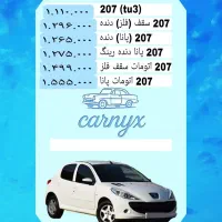 انواع پژو ۲۰۷ صفر در رنگ های مختلف