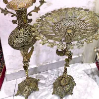 کنار سالنی وگلدان برنز