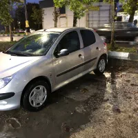 ۲۰۶ مدل ۸۷ تیپ ۲ بدون افتاب سوختگی|خودرو سواری و وانت|رشت, یخسازی|دیوار