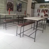 میز و نیمکت چایخانه