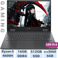 لپتاپ گیمینگ hp omen گرافیک 3060 6gb و 16/512