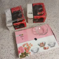 ظروف کریستال میوه خوری وماست خوری