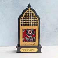 تندیس فرش متبرک حرم مطهر امام رضا (ع) طرح ضریح