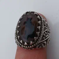 انگشتر نقره شجر اصل