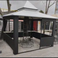 الاچیق ، سایبان ، جوشکاری مازرون  (قربانزاده)|خدمات پیشه و مهارت|چمستان, |دیوار