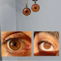 ی کار رزینی با عکس چشم