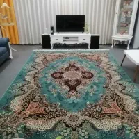 یکتخته فرش۹متری ۷۰۰شانه فیروزه ای|فرش|مشهد, بلال|دیوار
