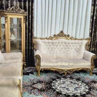 مبل سلطنتی ۷ نفره|مبلمان خانگی و میز عسلی|اهواز, کارون|دیوار