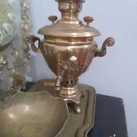 سماور روسی  زغالی ۵۰سال به بالا