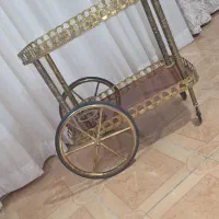 میز بار و بخاری برقی انتیک