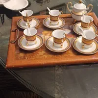فنجان نعلبکی تمیز ژاپن با قاشق|ظروف سرو و پذیرایی|تهران, پاسداران|دیوار