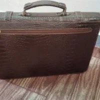 کیف چرم اصل درحدنو