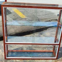 ویترین آلومینیوم با شیشه