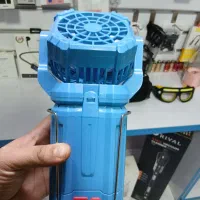 پنکه شارژی و چراغ شارژی خورشیدی