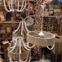 لوستر های رافیای بوهو|لوستر و چراغ آویز|تهران, وحیدیه|دیوار