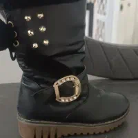 چکمه دخترانه داخل خز