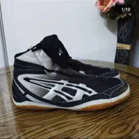 کفش کشتی اسیکس اروجینال مدل زیره تمام ژله ای