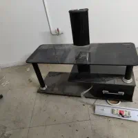 میز تلویزیون شیشه ای اوریجینال