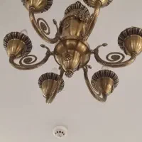 لوستر برنجی|لوستر و چراغ آویز|تهران, یوسف‌آباد|دیوار