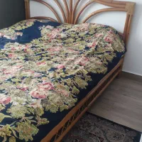 تخت و تشک و میز تلویزیون و صندلی راک تخت بالکنی|تخت و سرویس خواب|کلارآباد, |دیوار