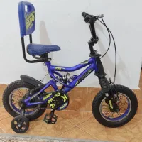 دوچرخه 12 مارک اصل پرادو کمک فنر دار کاملا سالم