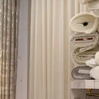 پرده نواستفاده نشده دوخته شده کامل زیرقیمت