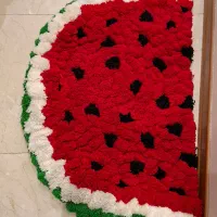 پادری دست بافت کاملا نو طرح هندوانه|پادری|تهران, کاشانک|دیوار