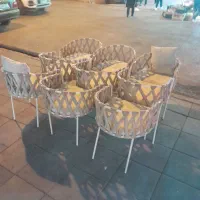 میز صندلی غذا خوری رستوان فست فود
