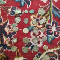 سکه قدیمی|کلکسیون سکه، تمبر، اسکناس|تبریز, |دیوار