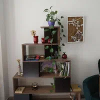 کتابخانه و میز جلو مبلی مربعی|مبلمان خانگی و میز عسلی|تهران, بنی‌هاشم|دیوار