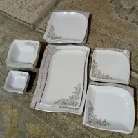 سرویس 32 پارچه ملامین اصل|ظروف سرو و پذیرایی|قم, شهرک توانیر|دیوار