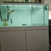 آکواریوم ۱۳۰-۶۰-۶۰ شیشه ۱۲ میل کریستال