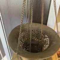 قندیل برنجی عتیقه بسیار تمیز و استثنایی|کلکسیون اشیاء عتیقه|تهران, ونک|دیوار