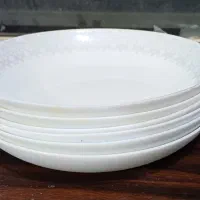 خورشت خوری ارکوپال ومیوه خوری برگی شکل سورمه ای