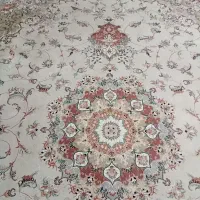 فرش کرم رنگ 12 متری