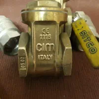 شیر فلکه کشویی 2اینچ و شیر گازی11/4 اینچ|مصالح و تجهیزات ساختمان|تهران, صادقیه|دیوار